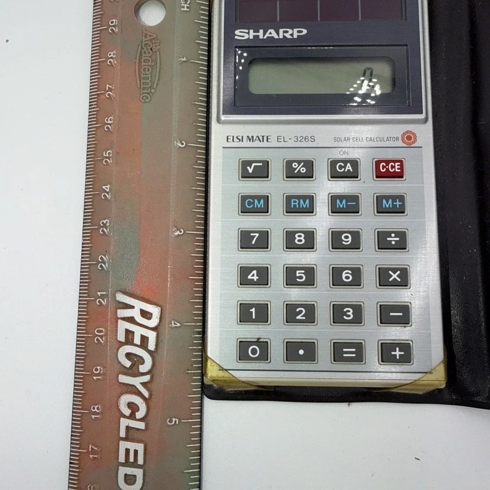 Sharp‎ EL-326S Calculator with Case